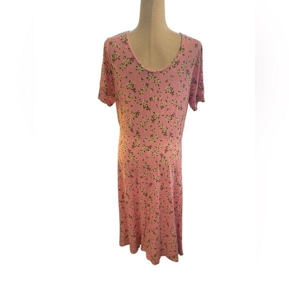 DRAPER JAMES Tammy T Shirt Dress Pink Magnolia - Picture 9 of 16